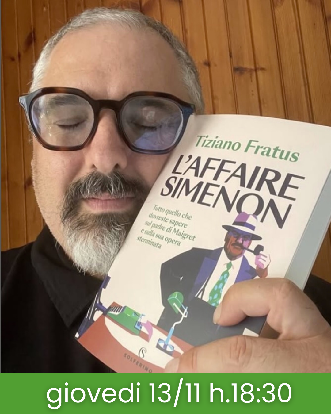 Tiziano Fratus a La balena in collina il 13/11/2025